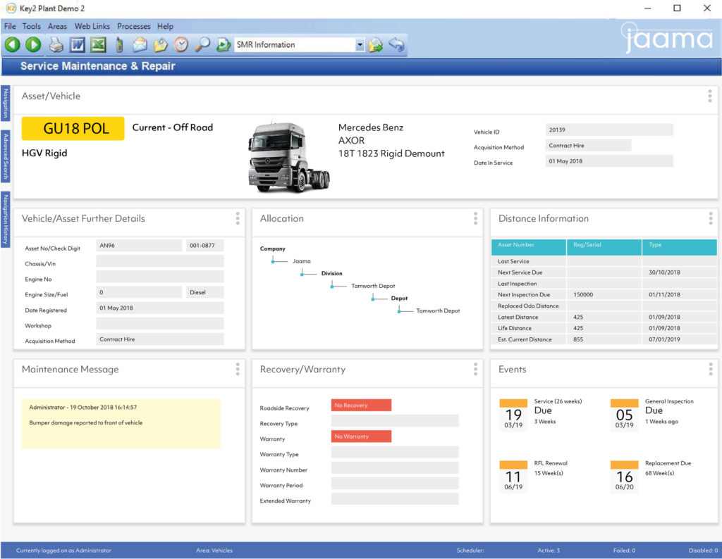SMR Screen Shot Jaama