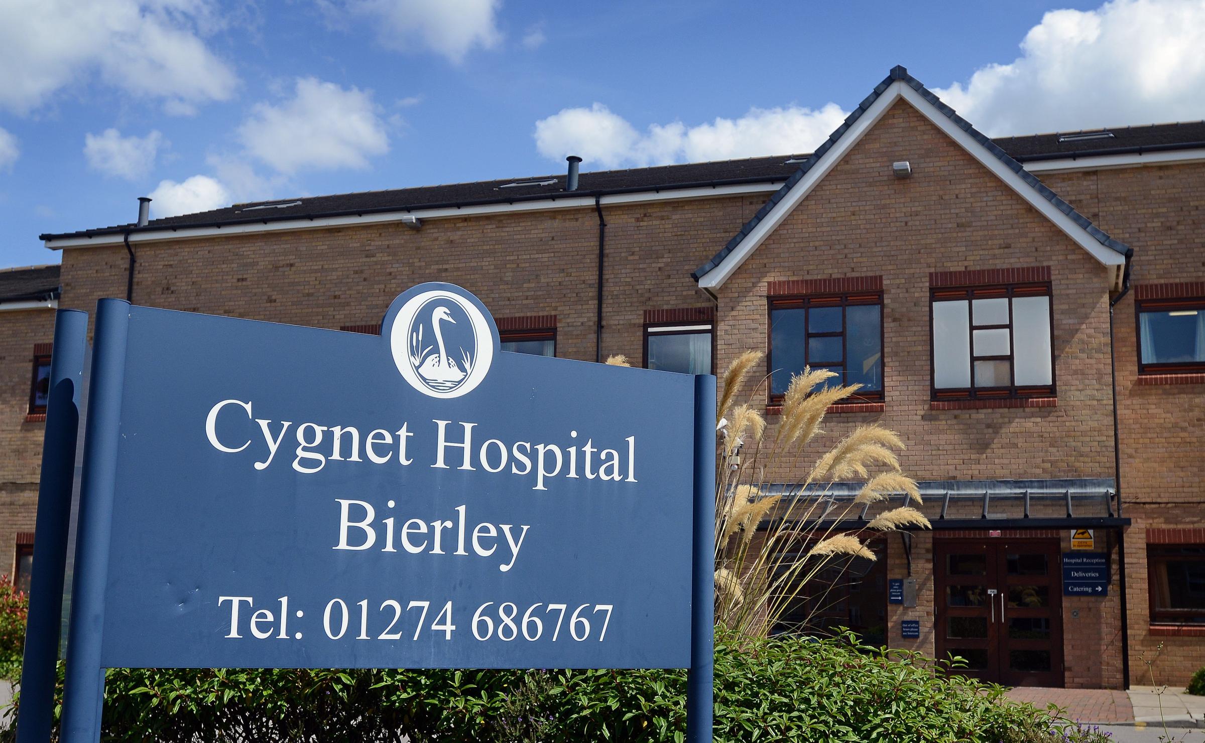Cygnet Hospital Signpost