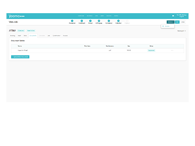 Maintenance Exchange Screenshot Supplier Invoice Document Approved