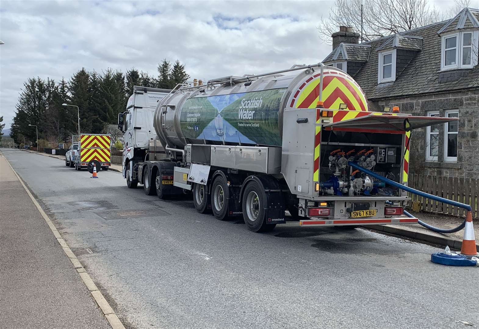 Scottish Water Lorry