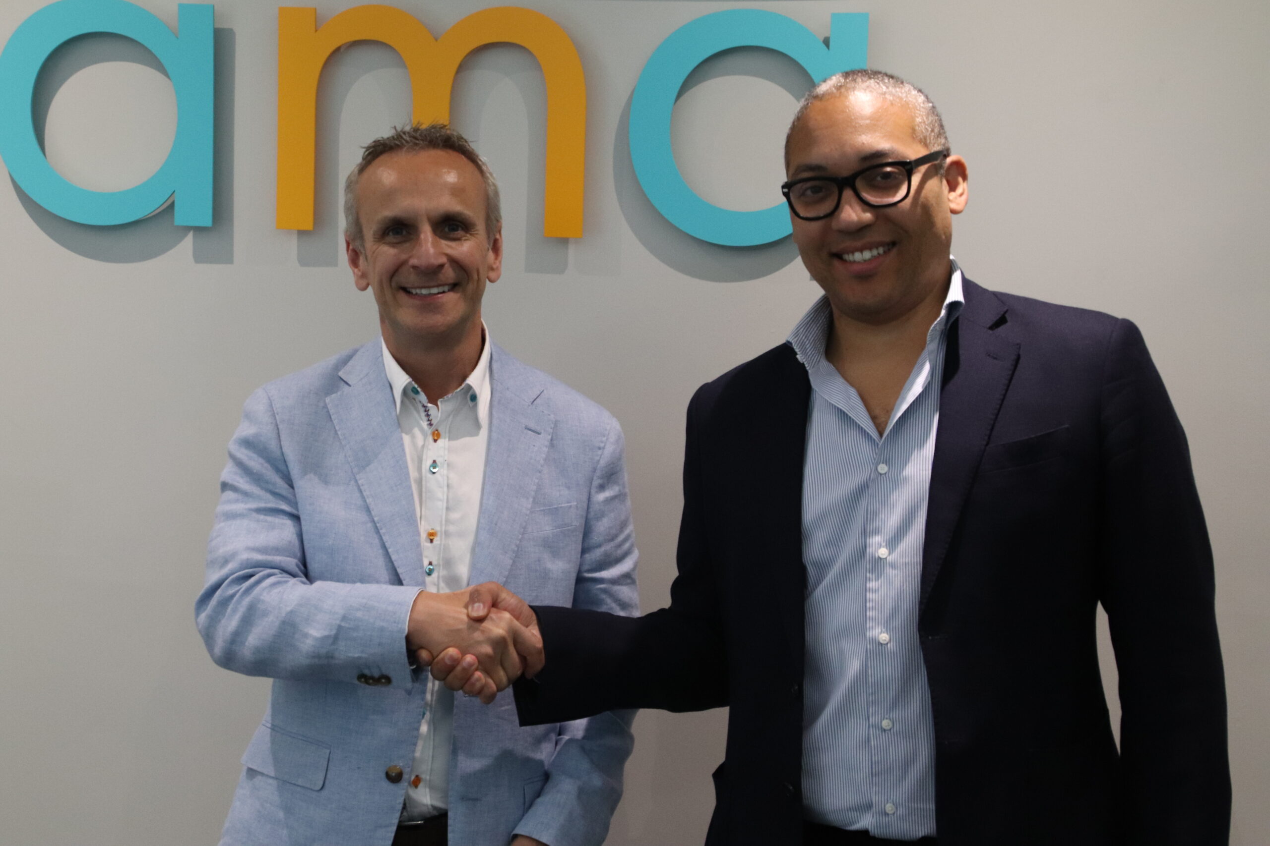 Jaama Managing Director, Martin Evans and Chief Executive, Andrew Holgate