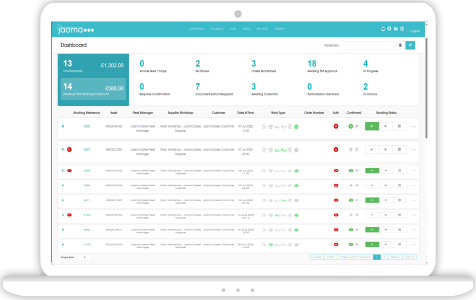 Awaiting Fleet Manager Approval in Maintenance Exchange in Laptop