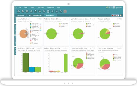 Key2 Fleet Software Dashboard